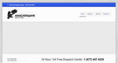 Desktop Screenshot of knighthawkprotection.com